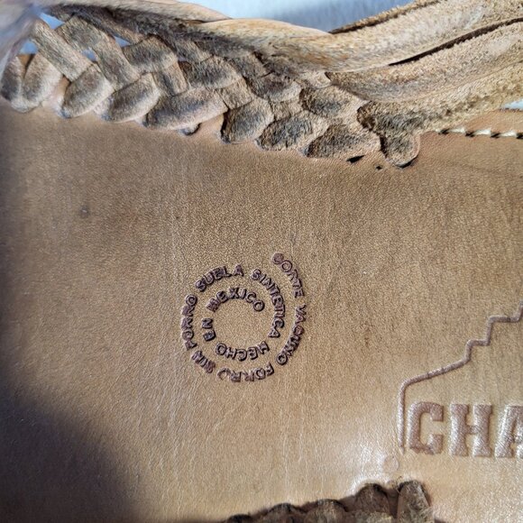 Chamula Huaraches Cancun Sandals Made in Mexico Men’s Size 12 - Picture 7 of 8
